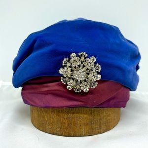 Vintage stunning velvet hat